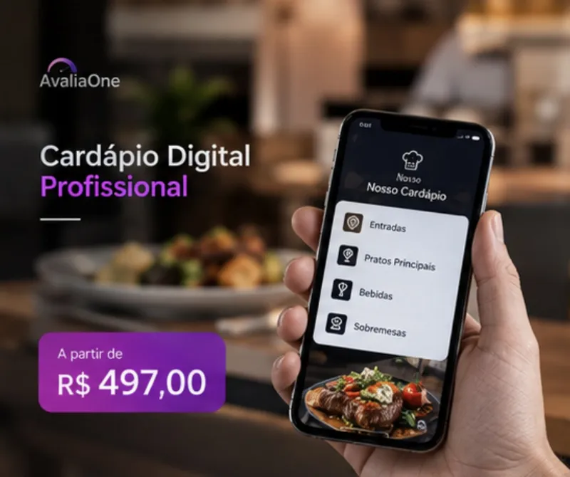 Cardápio Digital Profissional